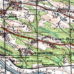 Land Info Worldwide Mapping LLC Yugoslavia 50K 12-33-052-1 digital map