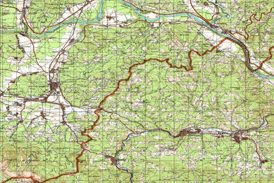 Land Info Worldwide Mapping LLC Yugoslavia 50K 12-33-054-2 digital map