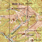 Land Info Worldwide Mapping LLC Yugoslavia 50K 12-33-065-4 digital map