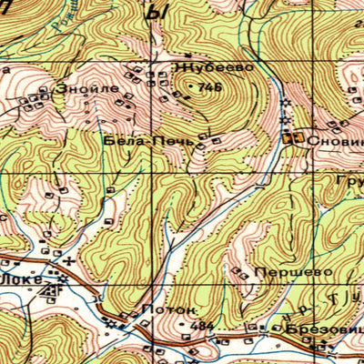 Land Info Worldwide Mapping LLC Yugoslavia 50K 12-33-066-1 digital map