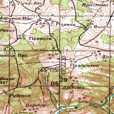 Land Info Worldwide Mapping LLC Yugoslavia 50K 12-33-067-4 digital map