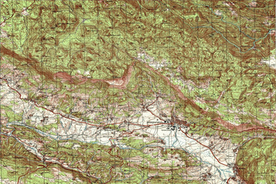 Land Info Worldwide Mapping LLC Yugoslavia 50K 12-33-076-2 digital map