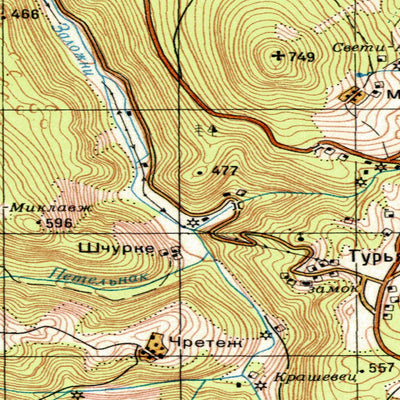 Land Info Worldwide Mapping LLC Yugoslavia 50K 12-33-078-1 digital map
