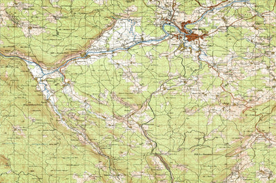 Land Info Worldwide Mapping LLC Yugoslavia 50K 12-33-079-3 digital map