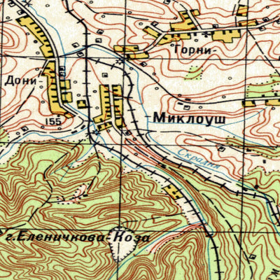 Land Info Worldwide Mapping LLC Yugoslavia 50K 12-33-082-3 digital map