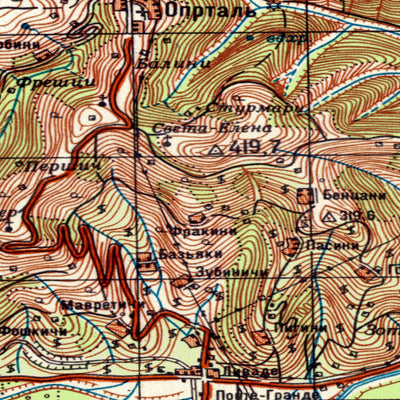 Land Info Worldwide Mapping LLC Yugoslavia 50K 12-33-088-4 digital map