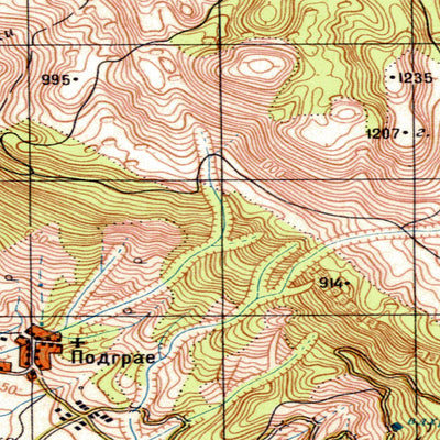 Land Info Worldwide Mapping LLC Yugoslavia 50K 12-33-089-2 digital map