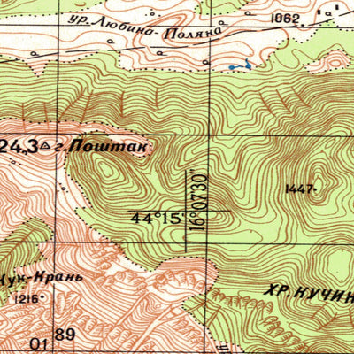 Land Info Worldwide Mapping LLC Yugoslavia 50K 12-33-141-1 digital map