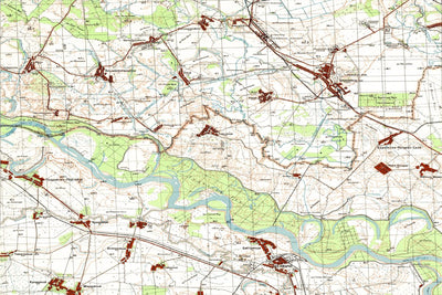 Land Info Worldwide Mapping LLC Yugoslavia 50K 12-34-073-4 digital map