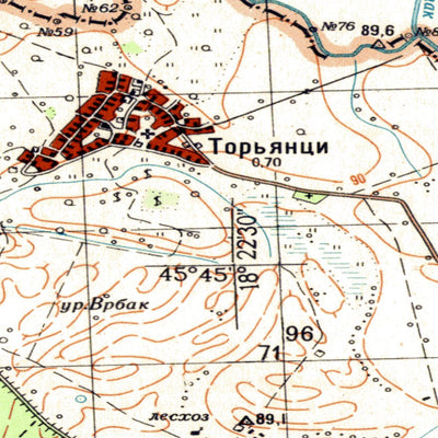Land Info Worldwide Mapping LLC Yugoslavia 50K 12-34-073-4 digital map