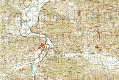 Land Info Worldwide Mapping LLC Yugoslavia 50K 12-34-109-3 digital map