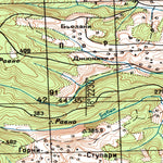 Land Info Worldwide Mapping LLC Yugoslavia 50K 12-34-121-2 digital map
