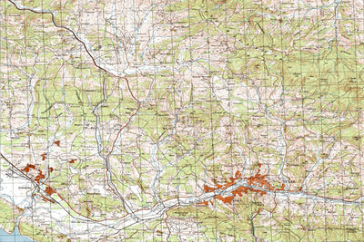 Land Info Worldwide Mapping LLC Yugoslavia 50K 12-34-122-1 digital map