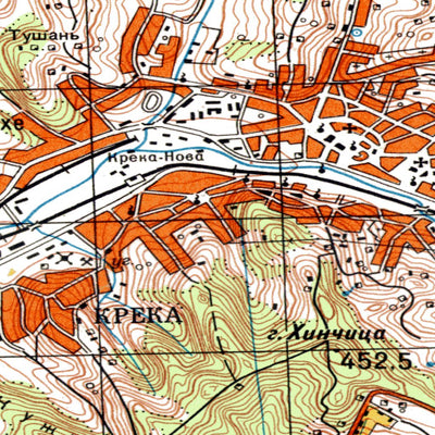 Land Info Worldwide Mapping LLC Yugoslavia 50K 12-34-122-1 digital map