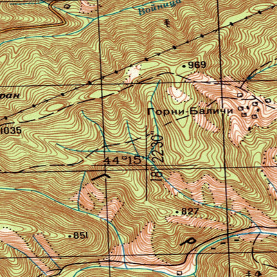 Land Info Worldwide Mapping LLC Yugoslavia 50K 12-34-133-2 digital map