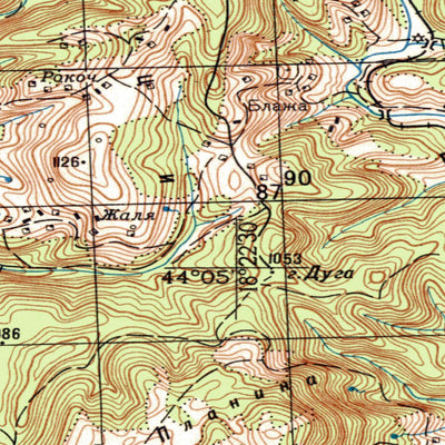 Land Info Worldwide Mapping LLC Yugoslavia 50K 12-34-133-4 digital map