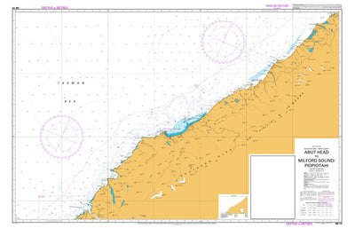 Land Information New Zealand Abut Head to Milford Sound/Piopiotahi digital map