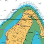 Land Information New Zealand Aitutaki digital map