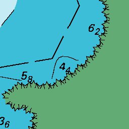 Land Information New Zealand Alofi Landing digital map