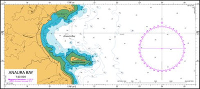 Land Information New Zealand Anaura Bay digital map