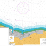 Land Information New Zealand Approaches to Avatiu and Avarua Harbours digital map