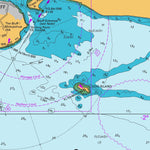 Land Information New Zealand Approaches to Bluff and Riverton/Aparima digital map