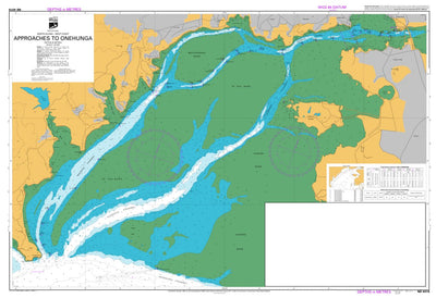 Land Information New Zealand Approaches to Onehunga digital map