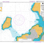 Land Information New Zealand Approaches to Porirua Harbour digital map