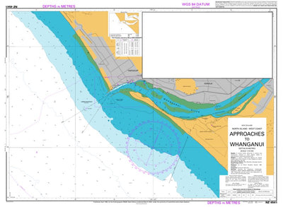 Land Information New Zealand Approaches to Wanganui digital map