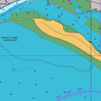 Land Information New Zealand Approaches to Wanganui digital map