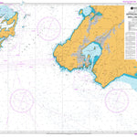 Land Information New Zealand Approaches to Wellington digital map