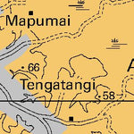Land Information New Zealand Atiu Island digital map