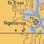 Land Information New Zealand Atiu Island digital map