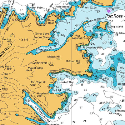 Auckland Islands Map by Land Information New Zealand | Avenza Maps