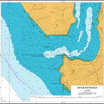 Land Information New Zealand Bar & Entrance digital map