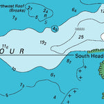 Land Information New Zealand Bar & Entrance digital map