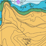 Land Information New Zealand Bar & Entrance digital map