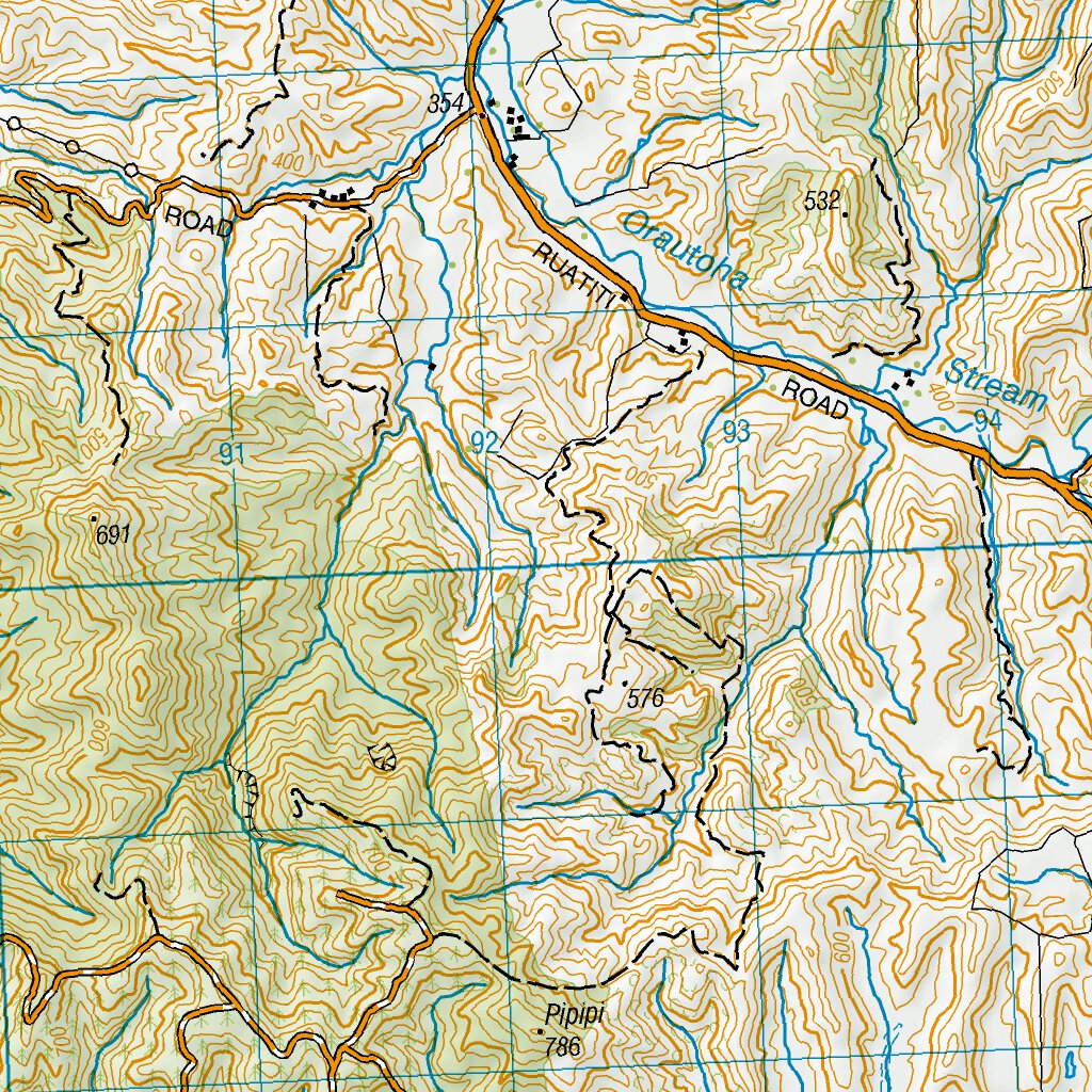 BJ33 - Raetihi Map by Land Information New Zealand | Avenza Maps