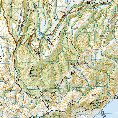 Land Information New Zealand BK40ptBK39 - Cape Kidnappers digital map