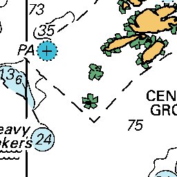 Land Information New Zealand Bounty Islands digital map