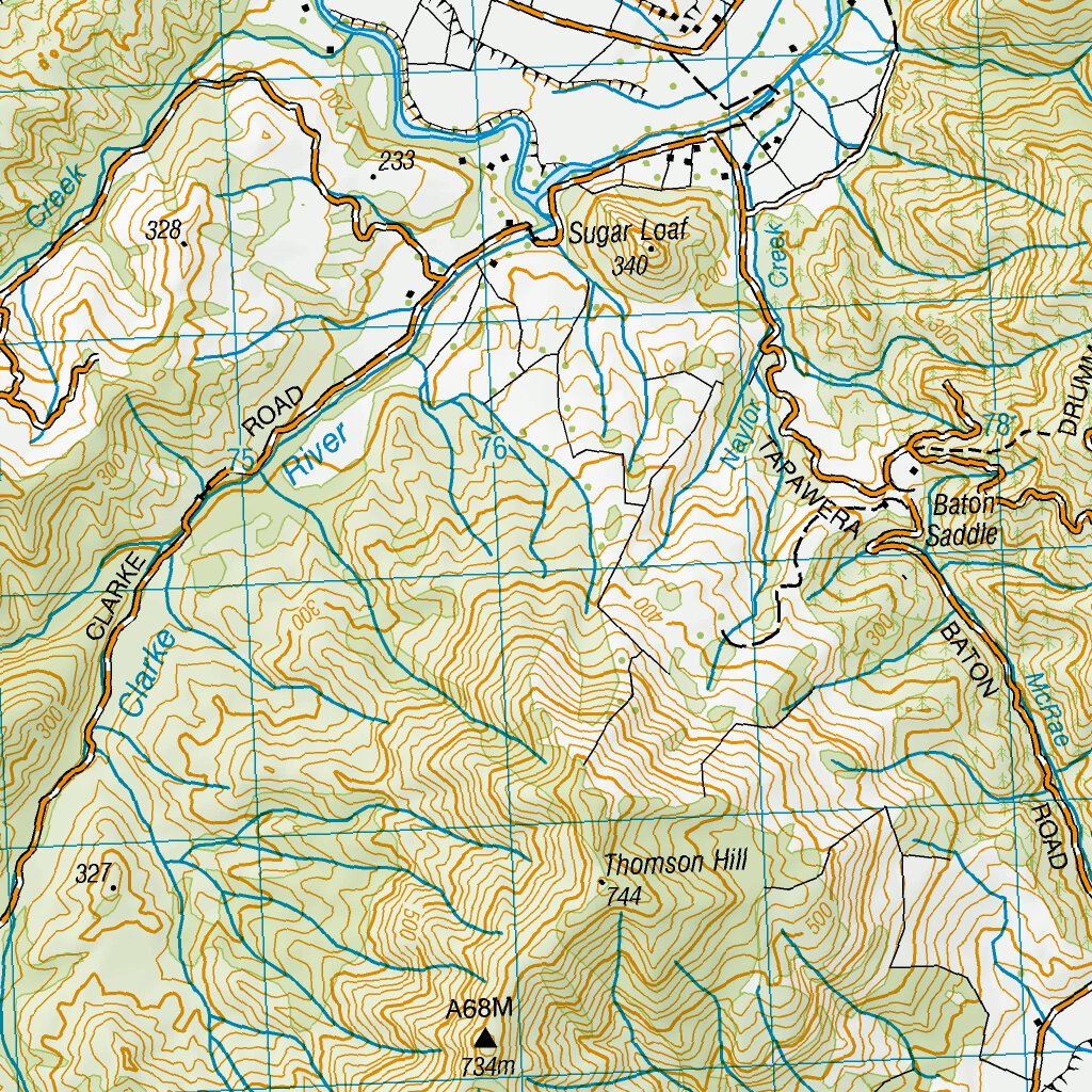 BQ24 - Tapawera Map by Land Information New Zealand | Avenza Maps