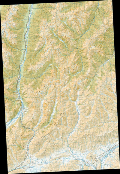 Land Information New Zealand BS25 - Severn digital map