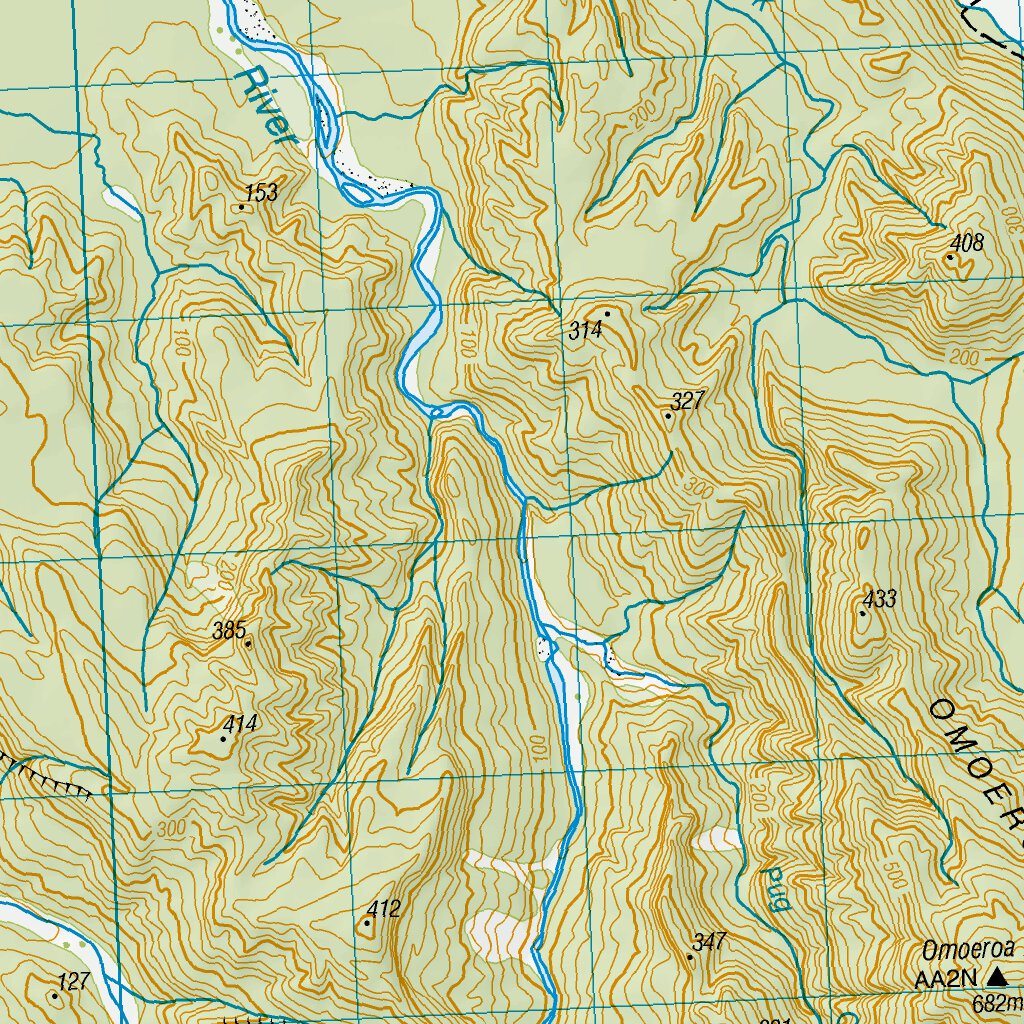 BW15 - Okarito Map by Land Information New Zealand | Avenza Maps