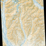 Land Information New Zealand BX17 - Mount Sibbald digital map