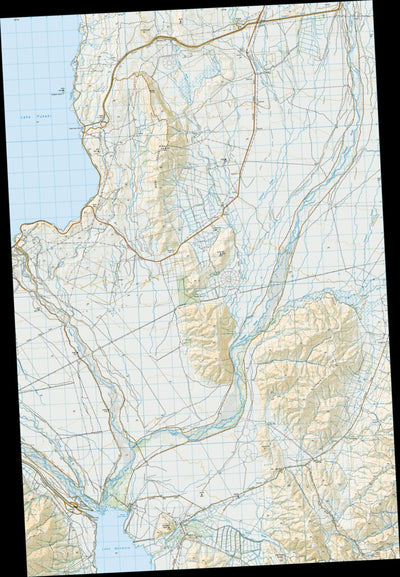 Land Information New Zealand BZ16 - Dover Pass digital map