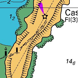 Castle Point Anchorage Map by Land Information New Zealand | Avenza Maps