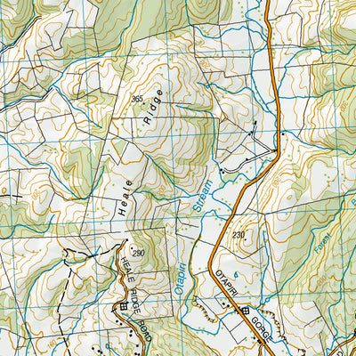 Land Information New Zealand CF10 - Winton digital map