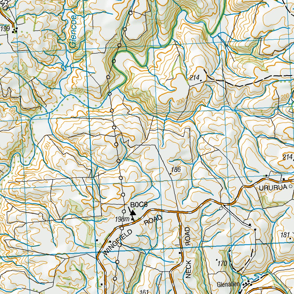 CF14 - Clydevale Map by Land Information New Zealand | Avenza Maps