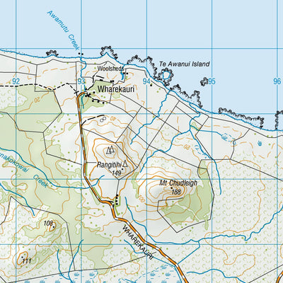 Land Information New Zealand CI02 - Cape Young digital map