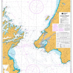 Land Information New Zealand Cook Strait digital map